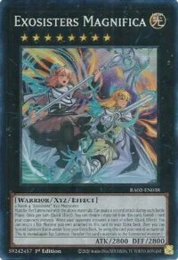 Exosisters Magnifica - RA02-EN038 - Collector's Rare 1st Edition - Ingles