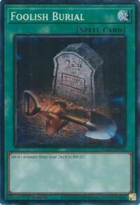 Foolish Burial - RA02-EN049 - Collector's Rare 1st Edition - Ingles