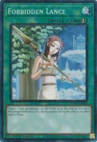 Forbidden Lance - RA02-EN058 - Collector's Rare 1st Edition - Ingles