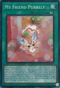 My Friend Purrely - RA02-EN071 - Collector's Rare 1st Edition - Ingles
