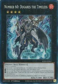 Number 60: Dugares the Timeless - RA02-EN037 - Collector's Rare 1st Edition - Ingles