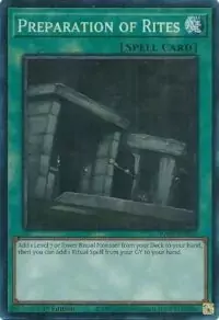 Preparation of Rites - RA02-EN056 - Collector's Rare 1st Edition - Ingles