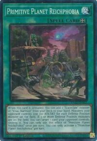 Primitive Planet Reichphobia - RA02-EN067 - Collector's Rare 1st Edition - Ingles
