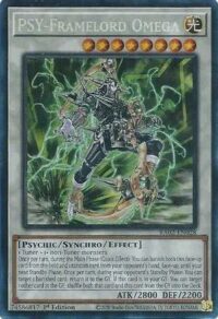 PSY-Framelord Omega - RA02-EN028 - Collector's Rare 1st Edition - Ingles