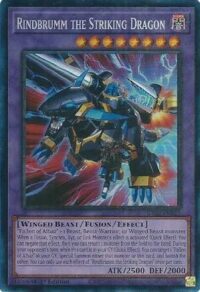 Rindbrumm the Striking Dragon - RA02-EN025 - Collector's Rare 1st Edition - Ingles
