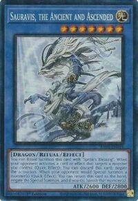 Sauravis the Ancient and Ascended - RA02-EN019 - Collector's Rare 1st Edition - Ingles