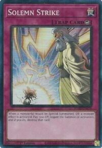 Solemn Strike - RA02-EN079 - Collector's Rare 1st Edition - Ingles