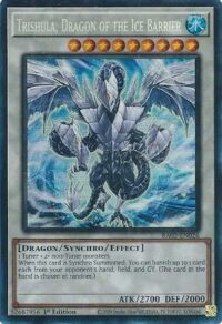 Trishula Dragon of the Ice Barrier - RA02-EN026 - Collector's Rare 1st Edition - Ingles