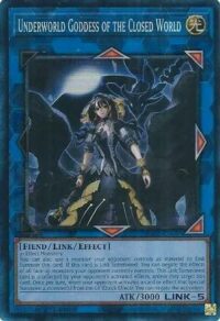 Underworld Goddess of the Closed World - RA02-EN045 - Collector's Rare 1st Edition - Ingles