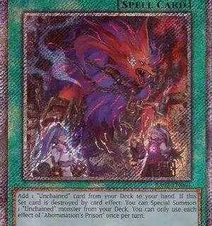 Abomination's Prison - RA02-EN064 - Platinum Secret Rare 1st Edition - Ingles