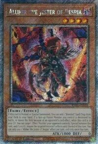 Aluber the Jester of Despia - RA02-EN016 - Platinum Secret Rare 1st Edition - Español