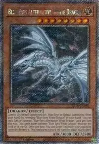 Blue-Eyes Alternative White Dragon - RA02-EN010 - Platinum Secret Rare 1st Edition - Ingles