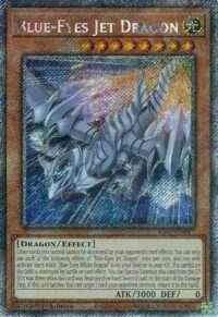 Blue-Eyes Jet Dragon - RA02-EN017 - Platinum Secret Rare 1st Edition - Ingles