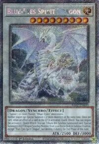 Blue-Eyes Spirit Dragon - RA02-EN030 - Platinum Secret Rare 1st Edition - Ingles