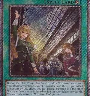 Exosister Pax - RA02-EN066 - Platinum Secret Rare 1st Edition - Ingles