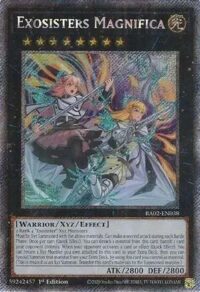 Exosisters Magnifica - RA02-EN038 - Platinum Secret Rare 1st Edition - Ingles
