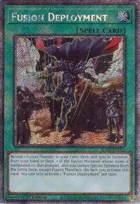 Fusion Deployment - RA02-EN065 - Platinum Secret Rare 1st Edition - Ingles