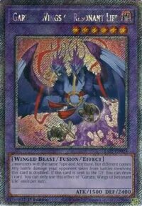 Garura Wings of Resonant Life - RA02-EN024 - Platinum Secret Rare 1st Edition - Ingles