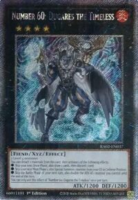 Number 60: Dugares the Timeless - RA02-EN037 - Platinum Secret Rare 1st Edition - Ingles