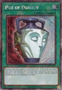 Pot of Duality - RA02-EN057 - Platinum Secret Rare 1st Edition - Ingles