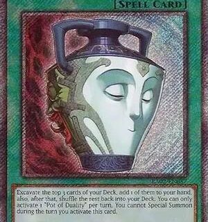 Pot of Duality - RA02-EN057 - Platinum Secret Rare 1st Edition - Ingles