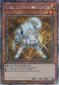 Ryko Lightsworn Hunter - RA02-EN003 - Platinum Secret Rare 1st Edition - Ingles