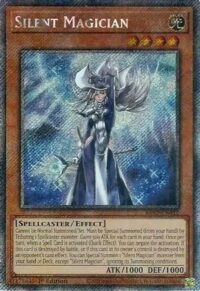 Silent Magician - RA02-EN012 - Platinum Secret Rare 1st Edition - Ingles