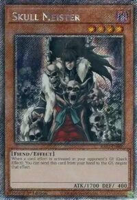Skull Meister - RA02-EN005 - Platinum Secret Rare 1st Edition - Español