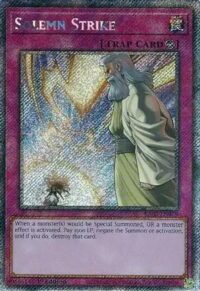Solemn Strike - RA02-EN079 - Platinum Secret Rare 1st Edition - Ingles