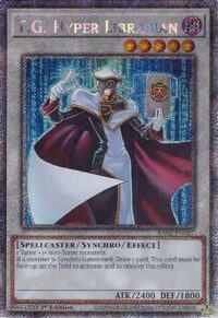 T.G. Hyper Librarian - RA02-EN027 - Platinum Secret Rare 1st Edition - Español