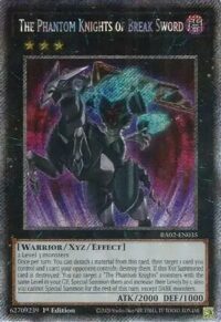 The Phantom Knights of Break Sword - RA02-EN035 - Platinum Secret Rare 1st Edition - Español