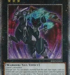 The Phantom Knights of Break Sword - RA02-EN035 - Platinum Secret Rare 1st Edition - Español