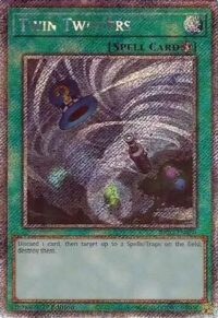 Twin Twisters - RA02-EN060 - Platinum Secret Rare 1st Edition - Español