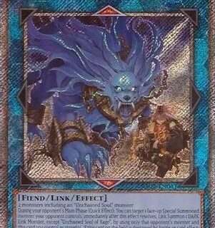Unchained Soul of Rage - RA02-EN041 - Platinum Secret Rare 1st Edition - Ingles