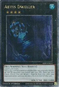 Abyss Dweller - RA02-EN033 - Quarter Century Rare 1st Edition - Ingles