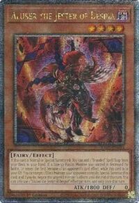 Aluber the Jester of Despia - RA02-EN016 - Quarter Century Rare 1st Edition - Ingles