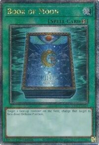 Book of Moon - RA02-EN050 - Quarter Century Rare 1st Edition - Ingles