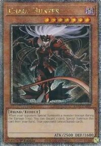 Chaos Hunter - RA02-EN007 - Quarter Century Rare 1st Edition - Ingles