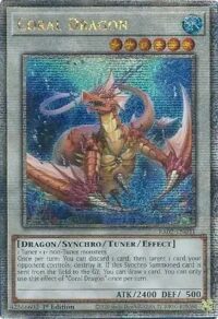 Coral Dragon - RA02-EN031 - Quarter Century Rare 1st Edition - Ingles