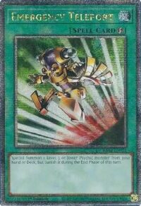 Emergency Teleport - RA02-EN053 - Quarter Century Rare 1st Edition - Español