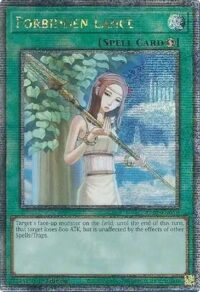 Forbidden Lance - RA02-EN058 - Quarter Century Rare 1st Edition - Ingles