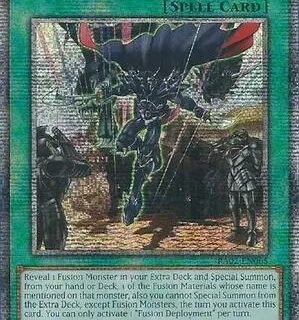 Fusion Deployment - RA02-EN065 - Quarter Century Rare 1st Edition - Ingles