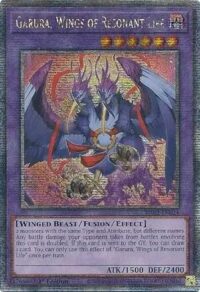 Garura Wings of Resonant Life - RA02-EN024 - Quarter Century Rare 1st Edition - Ingles