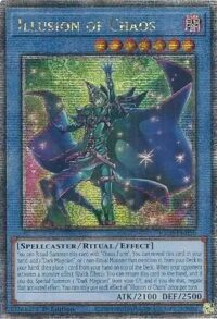 Illusion of Chaos - RA02-EN020 - Quarter Century Rare 1st Edition - Ingles