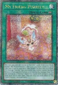My Friend Purrely - RA02-EN071 - Quarter Century Rare 1st Edition - Ingles