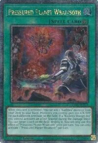 Pressured Planet Wraitsoth - RA02-EN073 - Quarter Century Rare 1st Edition - Español