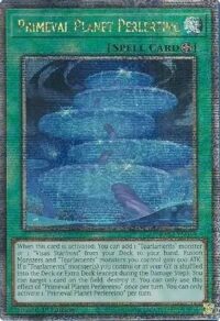 Primeval Planet Perlereino - RA02-EN069 - Quarter Century Rare 1st Edition - Ingles