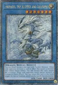 Sauravis the Ancient and Ascended - RA02-EN019 - Quarter Century Rare 1st Edition - Ingles