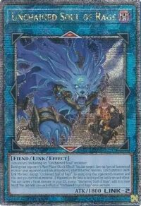 Unchained Soul of Rage - RA02-EN041 - Quarter Century Rare 1st Edition - Ingles