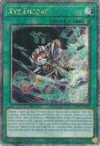 Xyz Encore - RA02-EN059 - Quarter Century Rare 1st Edition - Ingles